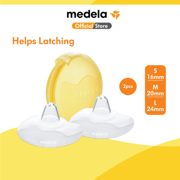 Medela Contact Nipple Shields Size S/M/L - (2 Pcs/Pack)