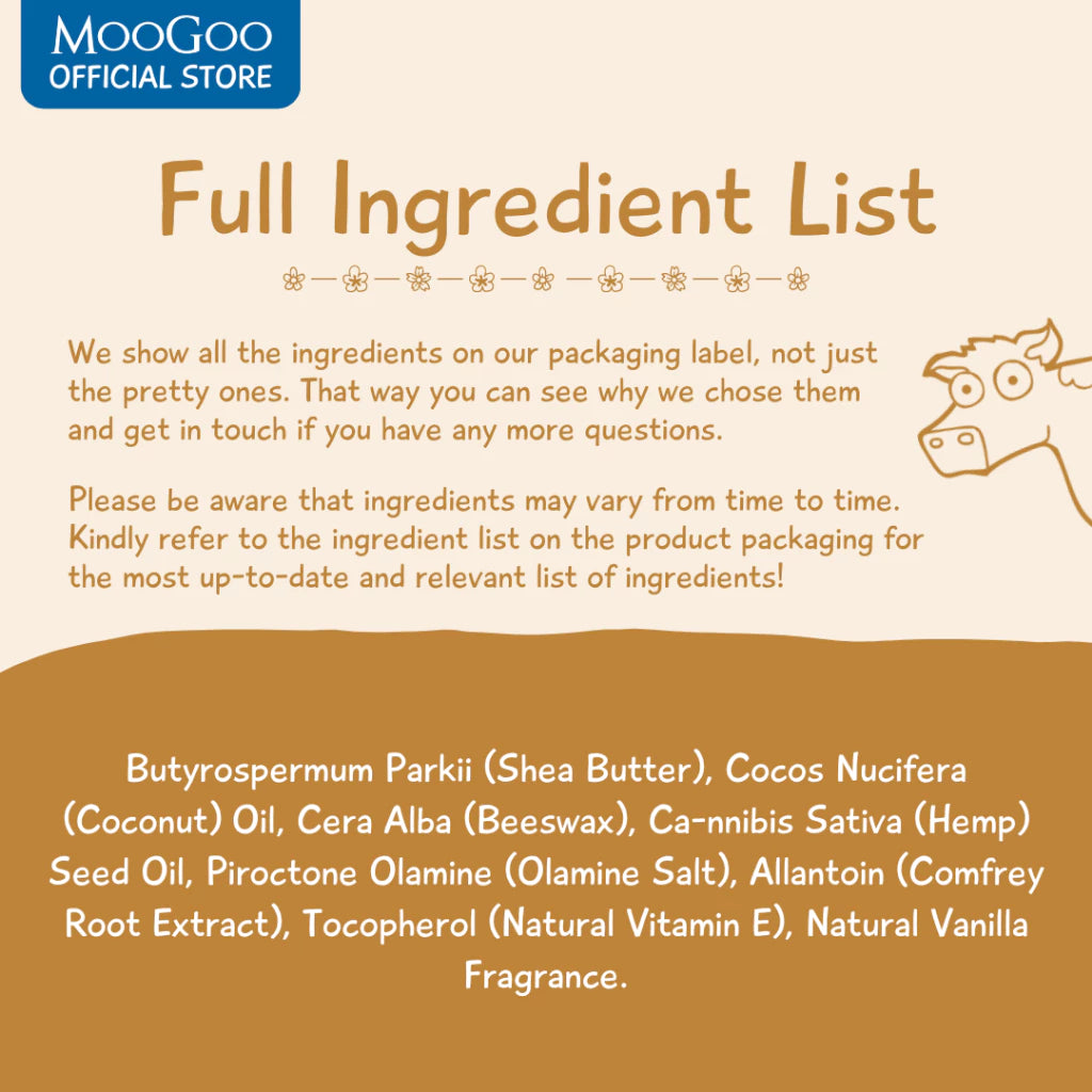 Moogoo Shea Sorbet Vanilla Butter Balm 50G