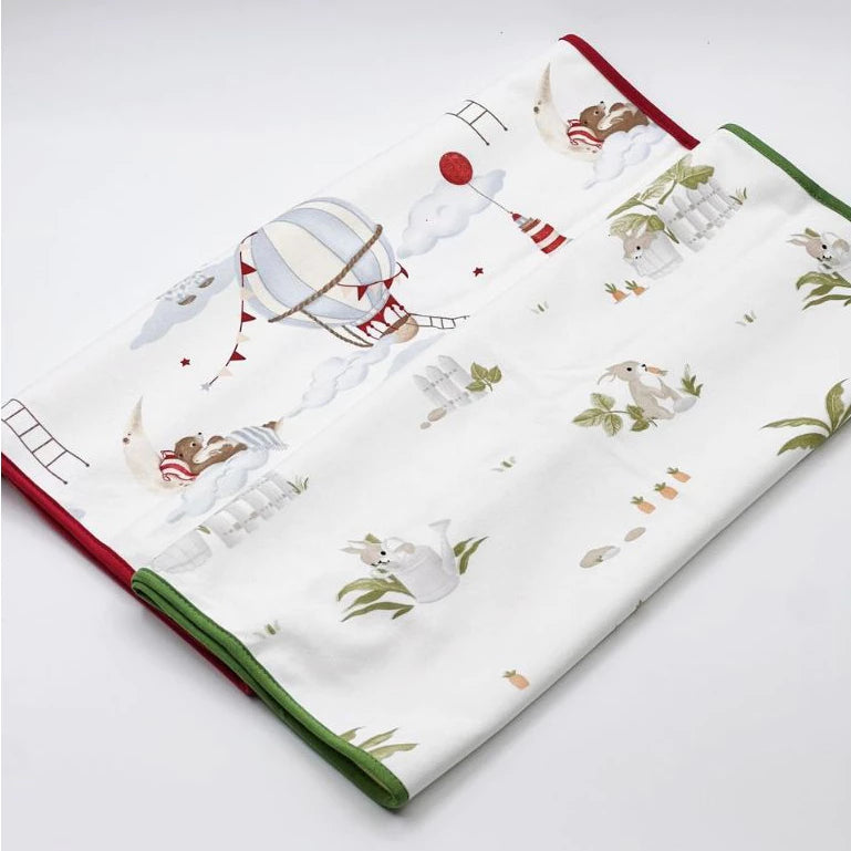 Smileey'S 2Pcs Set Isolation Mat / Baby Diaper Changing Mat (50Cm X 70Cm) / Interlayer Waterproof