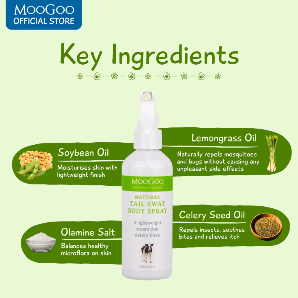 Moogoo Tail Swat Body Spray 200Ml