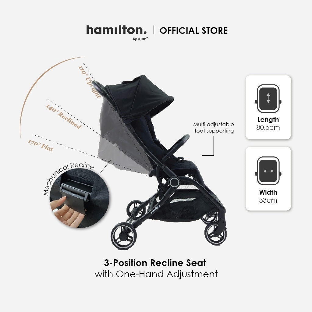 Hamilton S2 Stroller | Magicfold™