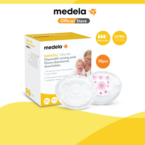 Medela Ultra Thin Disposable Nursing Pads (30 Pcs) - Less Than 2Mm Thickness