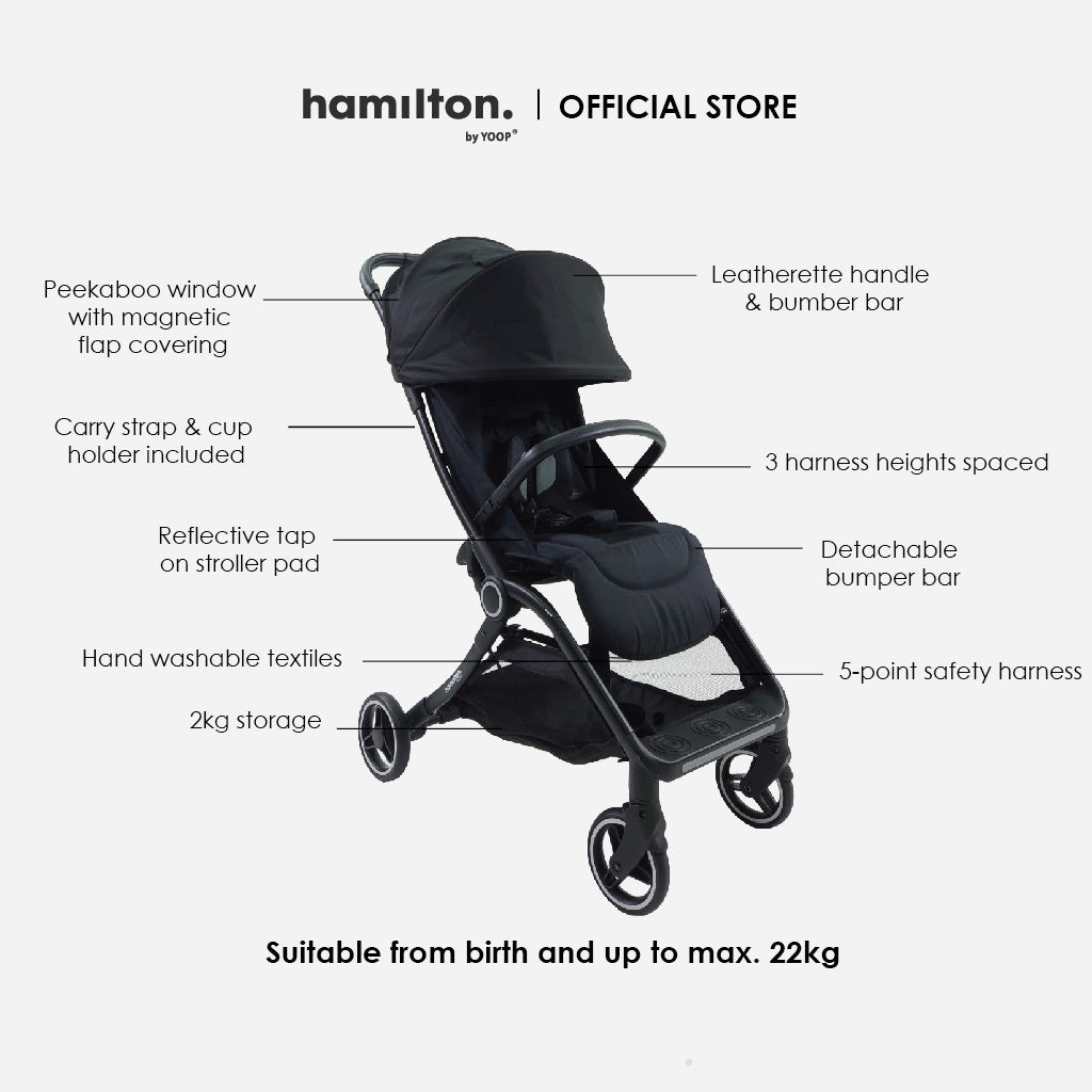 Hamilton S2 Stroller | Magicfold™
