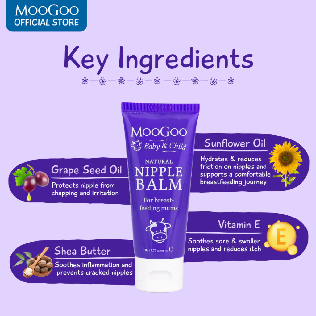 Moogoo Natural Nipple Balm 50G