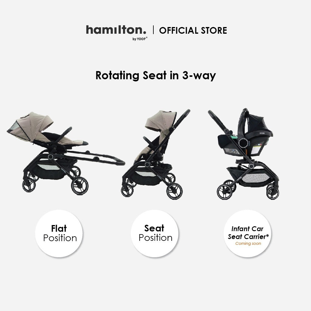 Hamilton T1 Stroller | Magicfold™