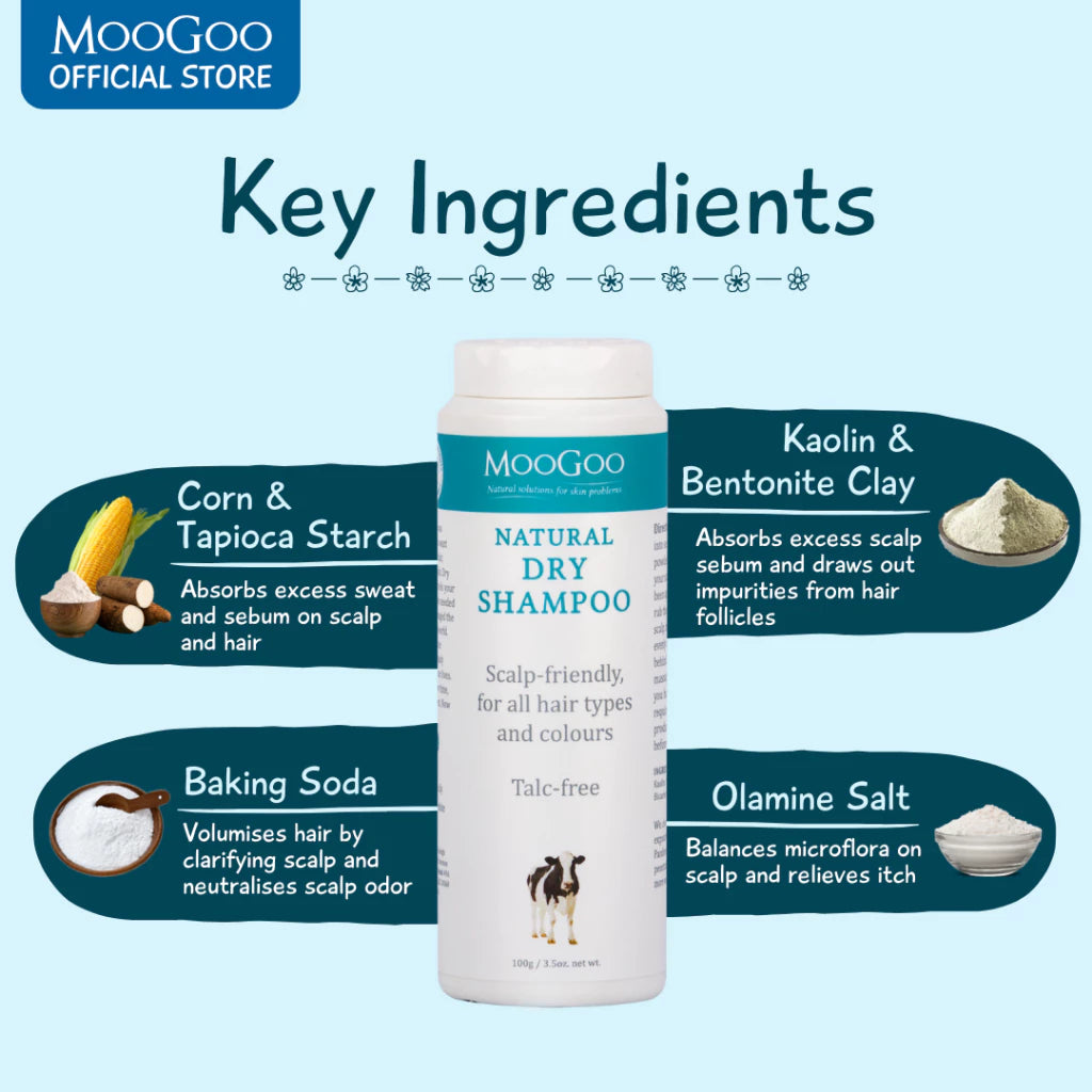 Moogoo Dry Shampoo 100G