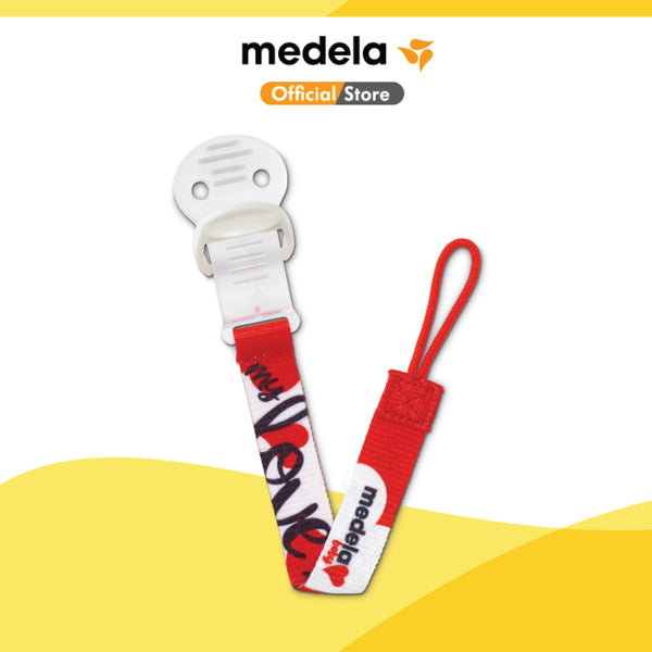 Medela Bpa-Free Pacifier Clip Holder With Universal Design Fits Most Pacifier & Opens With One Hand