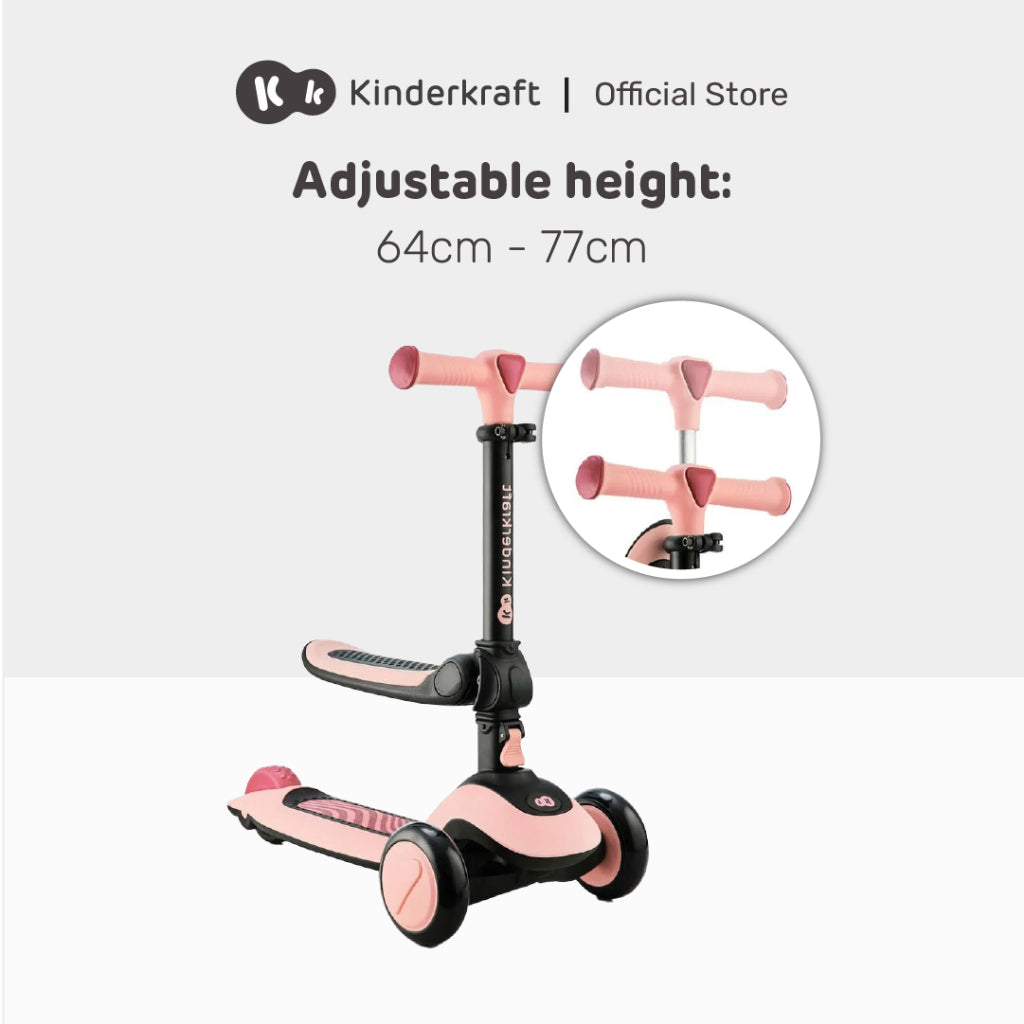 Kinderkraft Scooter 2-In-1 Halley Suitable For 2 Years Old