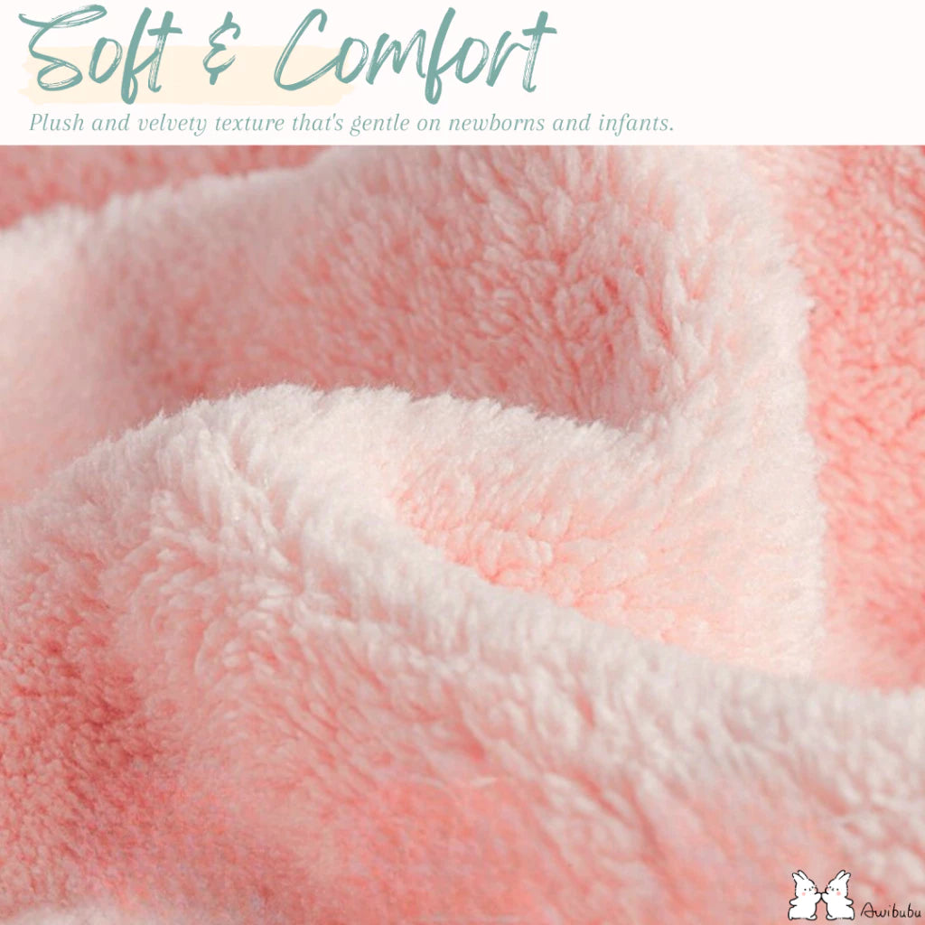 Awibubu Coral Fleece Bath Towel Adult