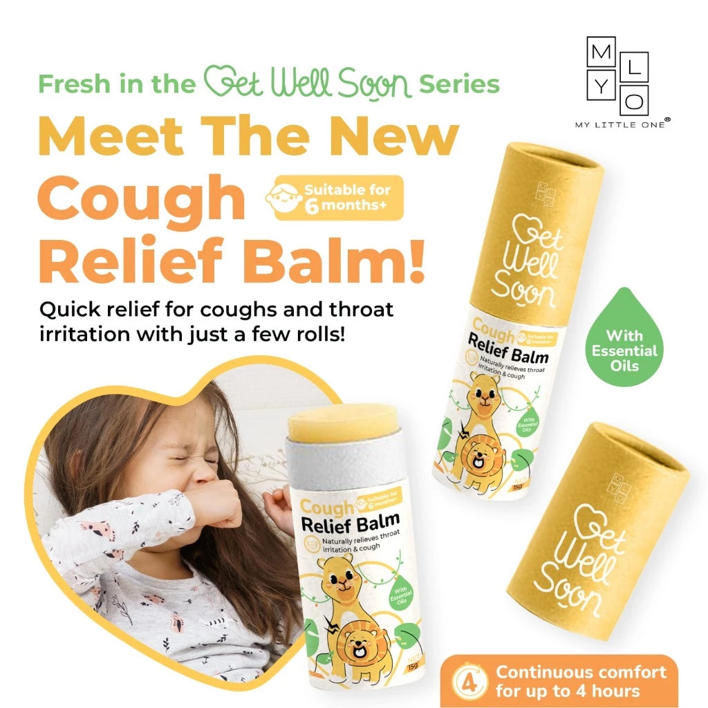 Mylo Gws Relief Balm Stick - Baby & Kids Nasal, Cough, Anti-Itch, Tummy, Colic, Bruise, Fever (15G)