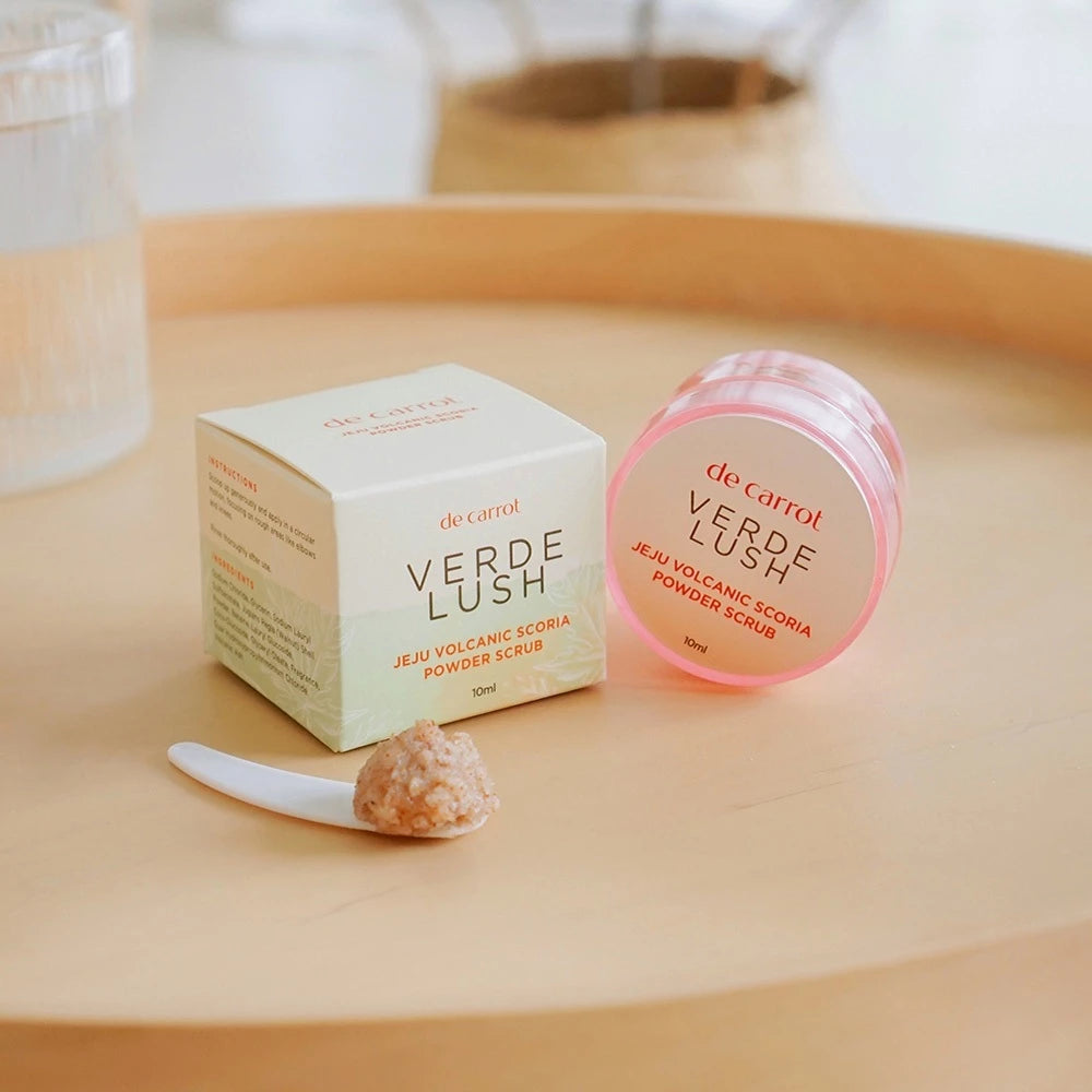 De Carrot VL Jeju Volcanic Scoria Powder Scrub (10ml/100ml)