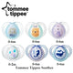 Tommee Tippee Night Time Soother 0-6M, Pack of 1