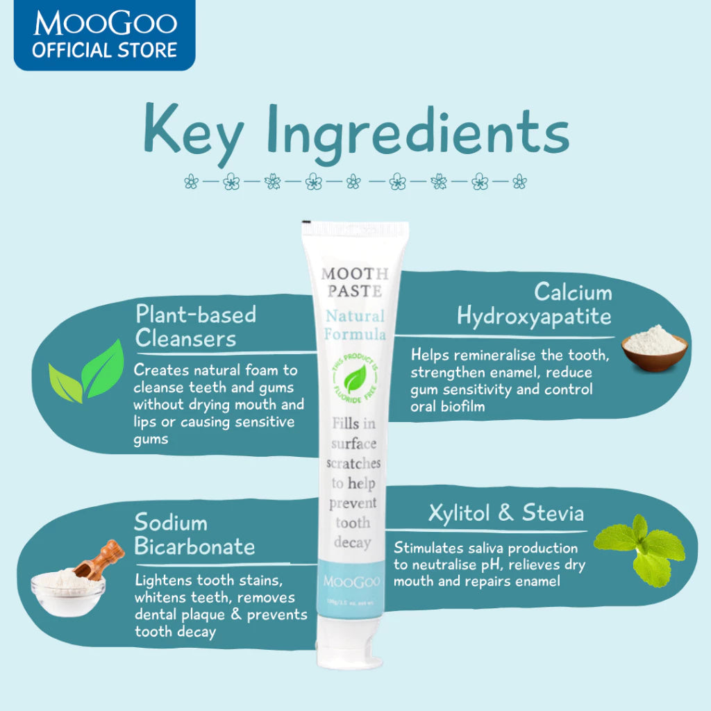 Moogoo Moothpaste (Fluoride-Free) 100G