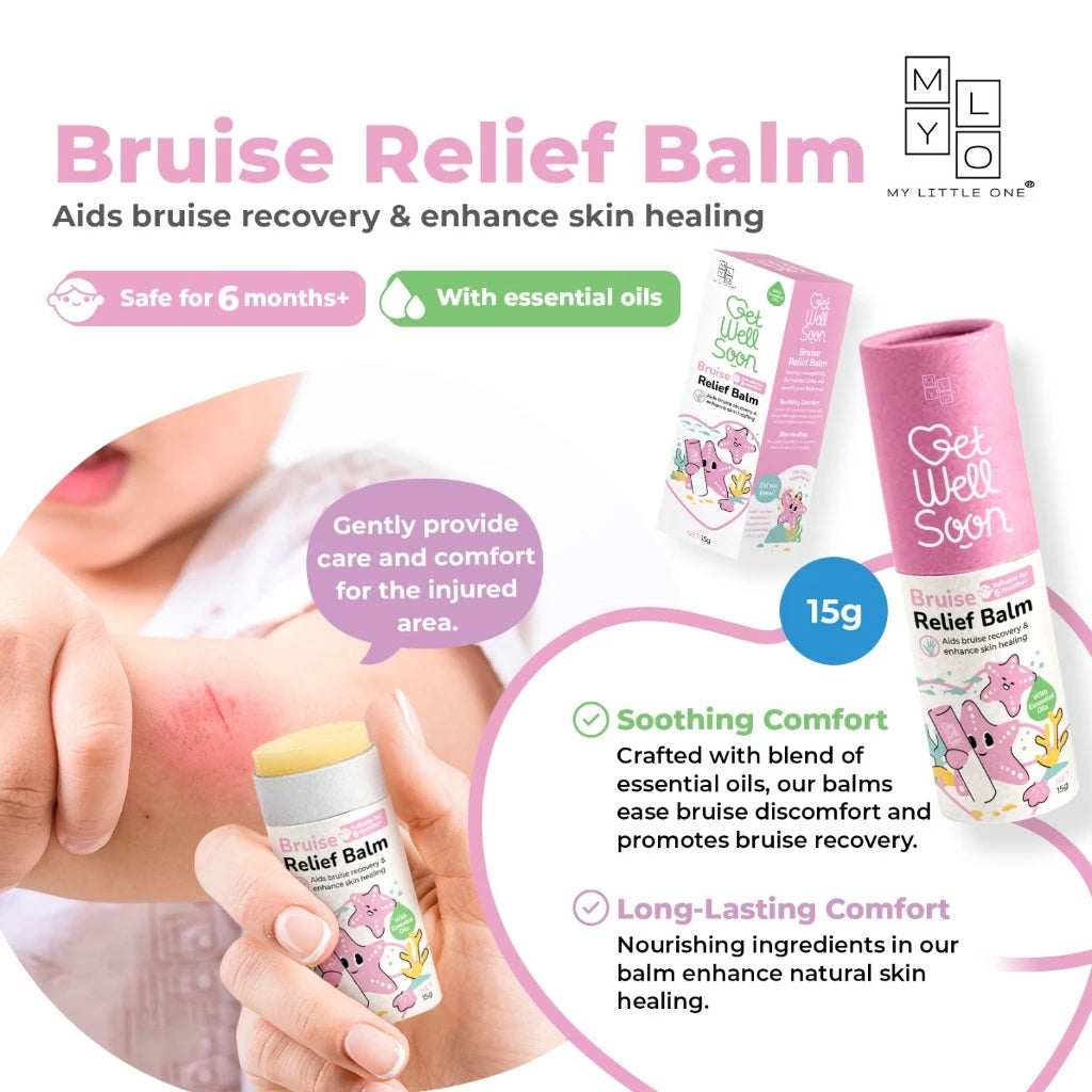Mylo Gws Relief Balm Stick - Baby & Kids Nasal, Cough, Anti-Itch, Tummy, Colic, Bruise, Fever (15G)