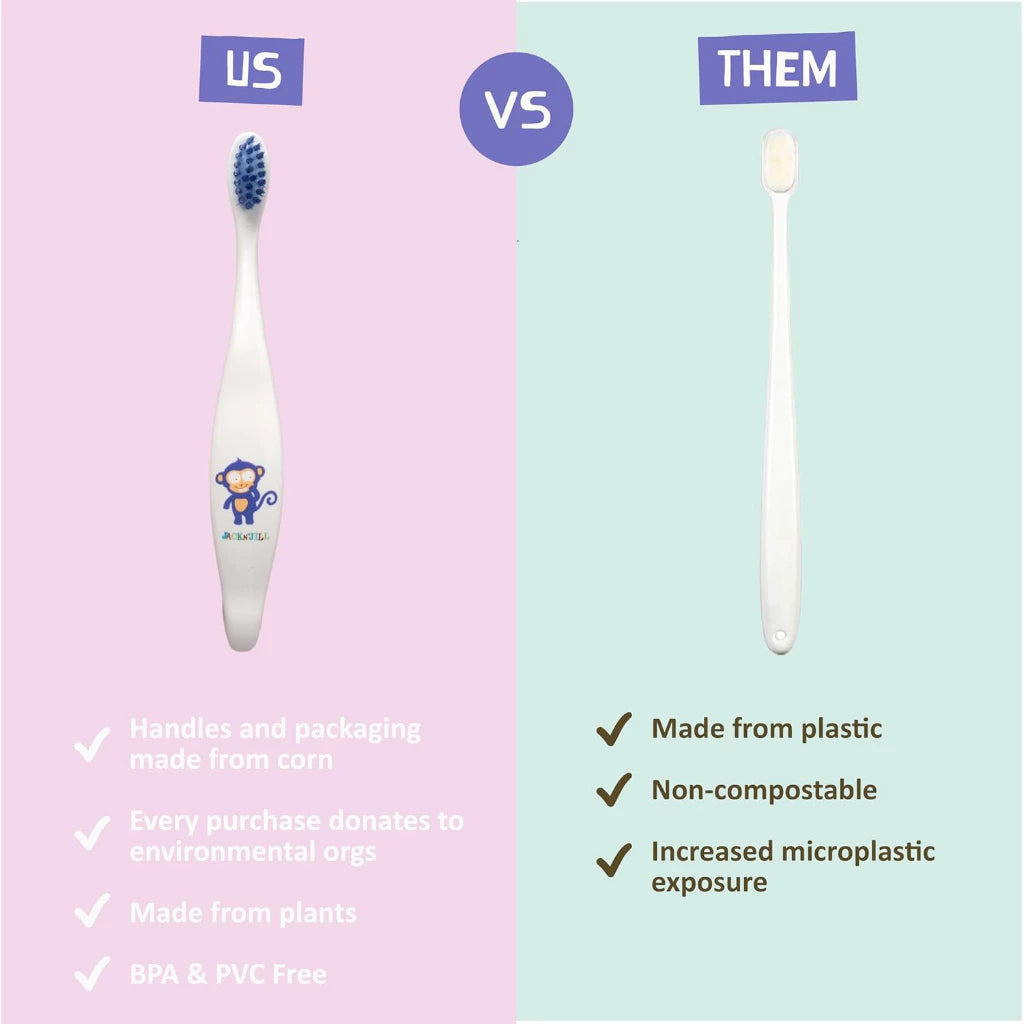 Jack n Jill Kids Toothbrush Assorted