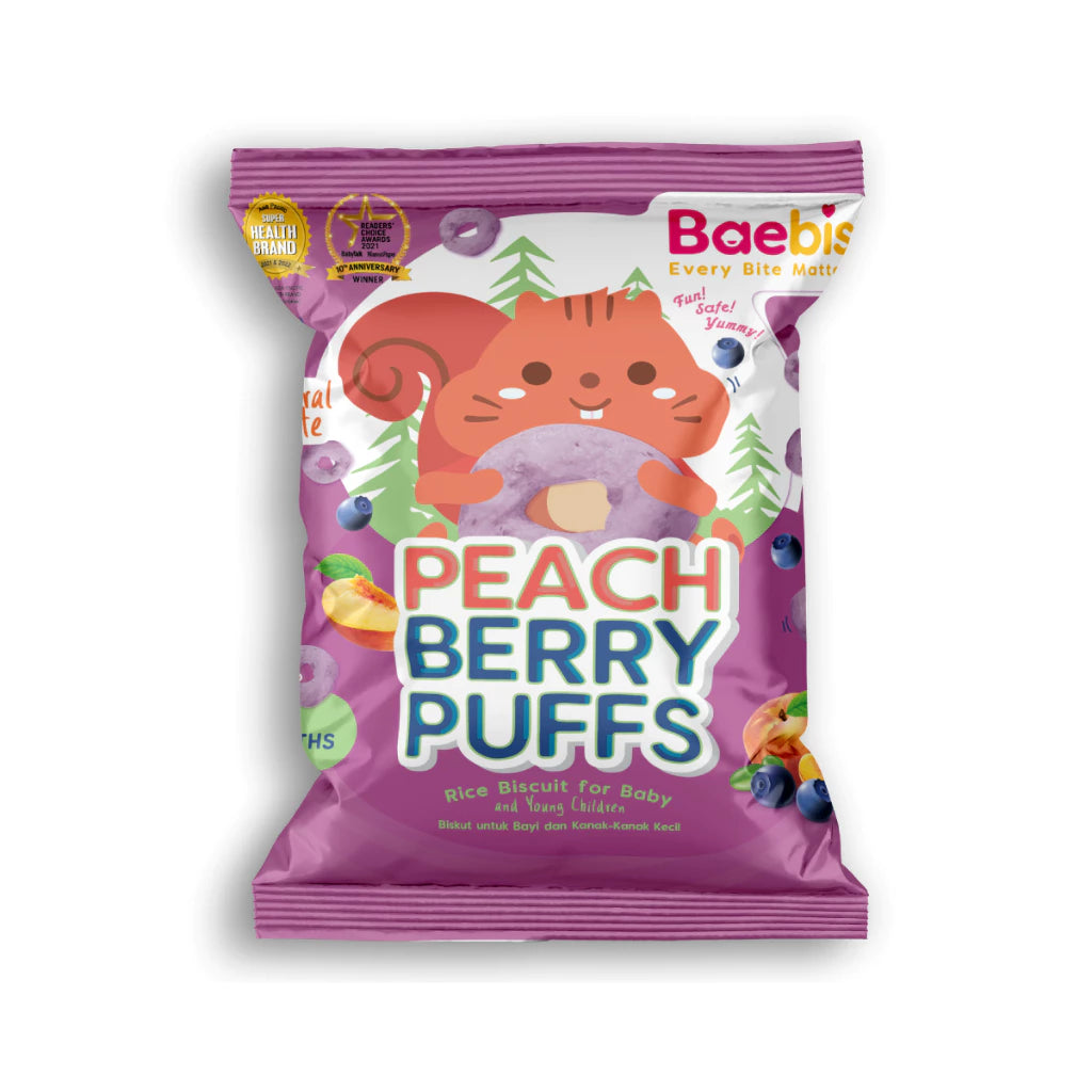 Baebis 6m+ Mini Rice Puff Healthy Snack (5g)