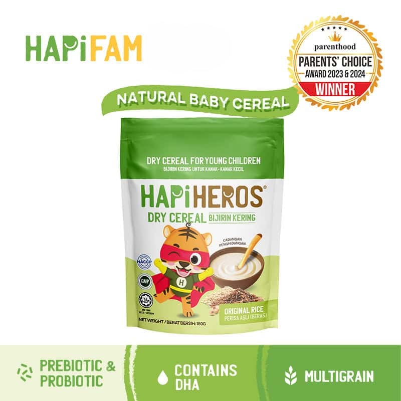 Hapi Heros Nat Bb Cereal (180G/Pouch)