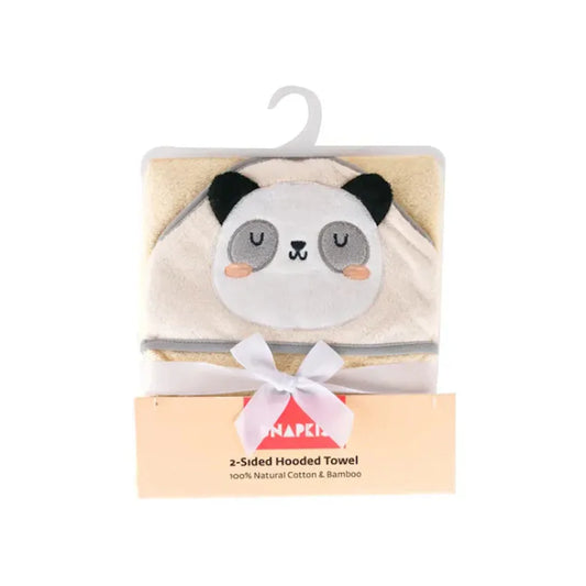 Snapkis Hooded Towel 1 Pack 2-In-1 Panda