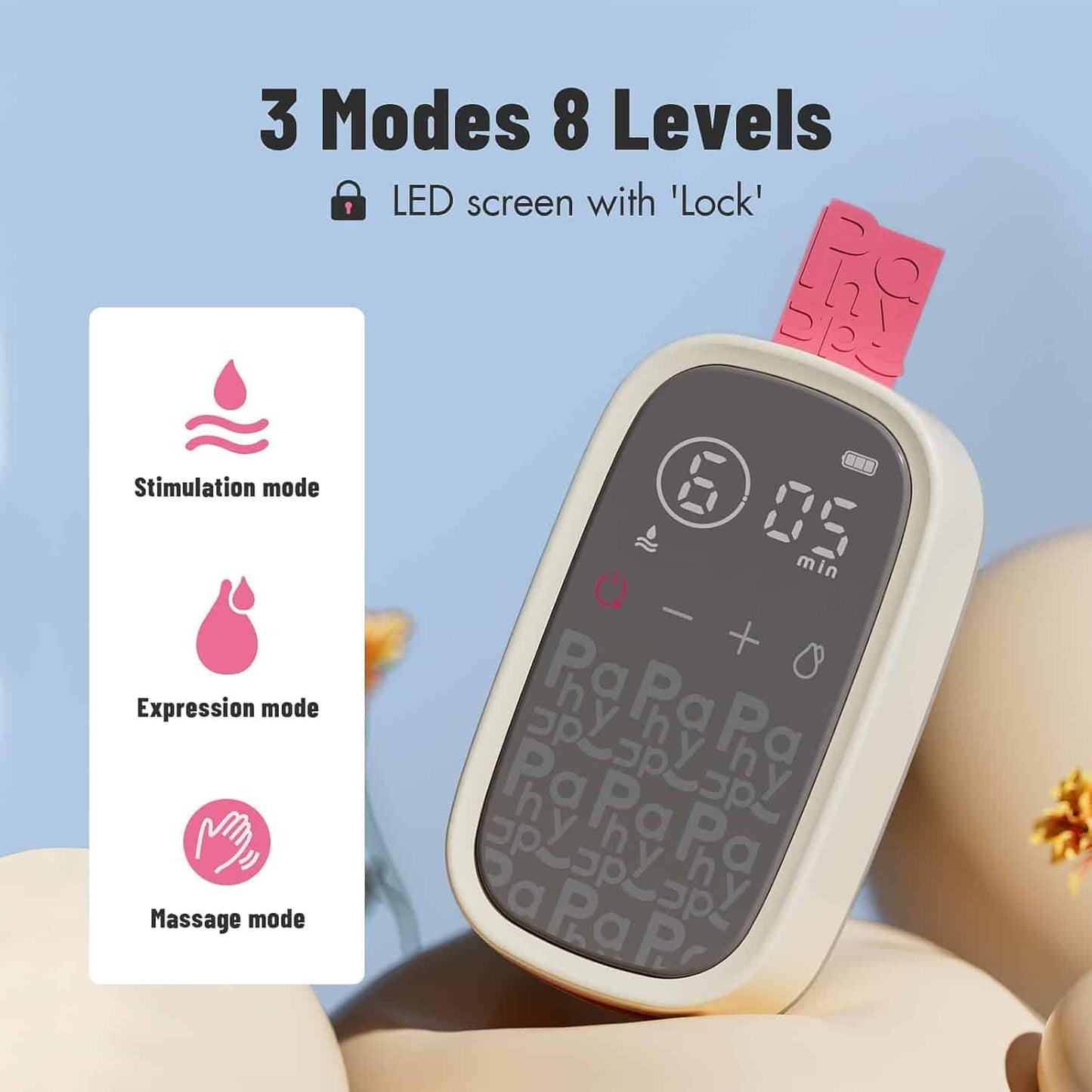 Phanpy E-Rosy Ultra-Light Wearable Hands Free Breast Pump