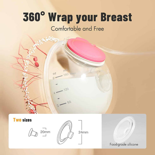 Phanpy E-Rosy Ultra-Light Wearable Hands Free Breast Pump