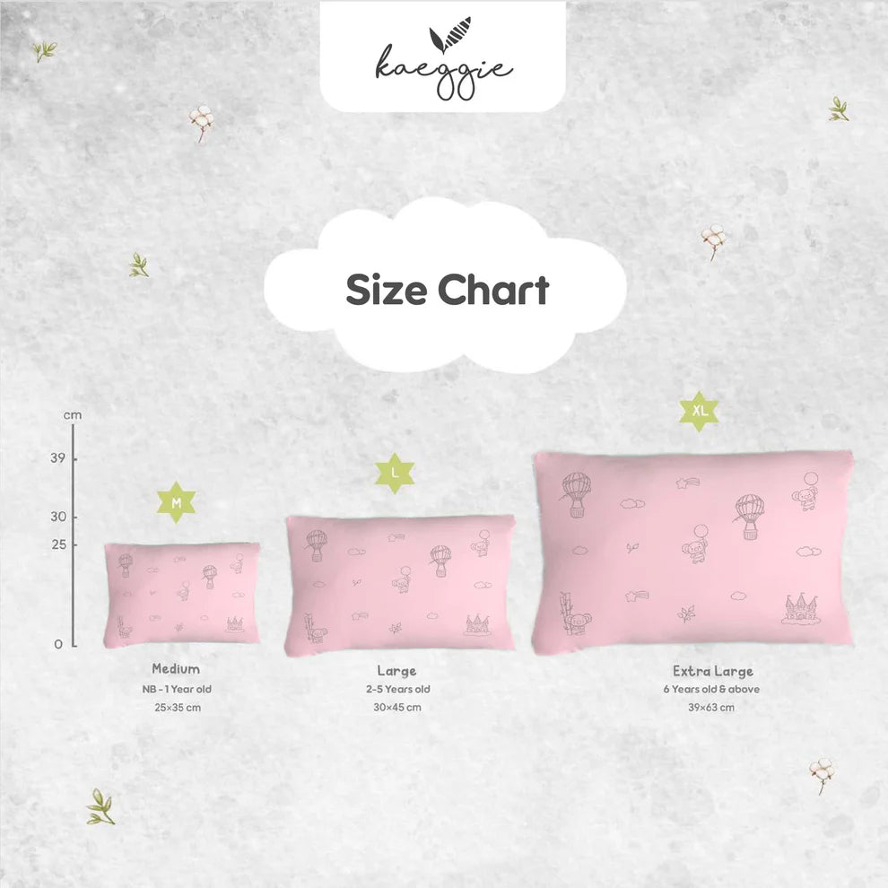 KAEGGIE Organic Bamboo Cover Pillow ( XL )