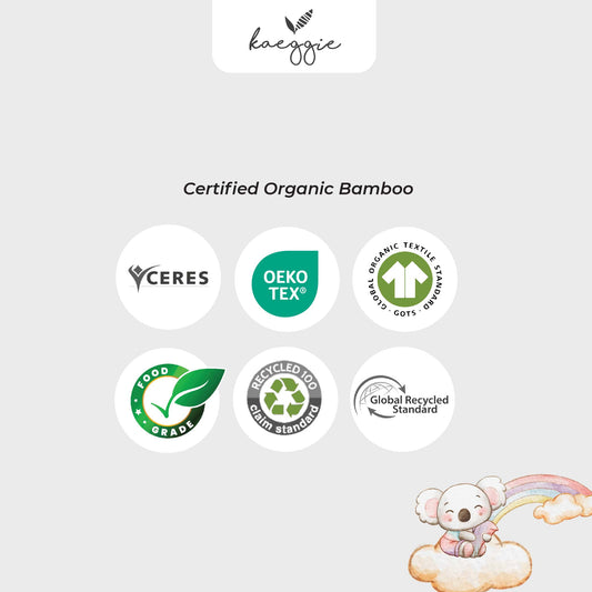 Kaeggie Organic Bamboo Cover Hugging Pillow ( S - Xl )