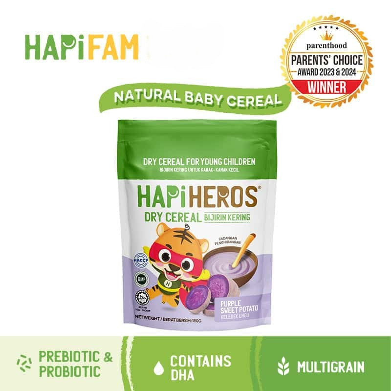 Hapi Heros Nat Bb Cereal (180G/Pouch)