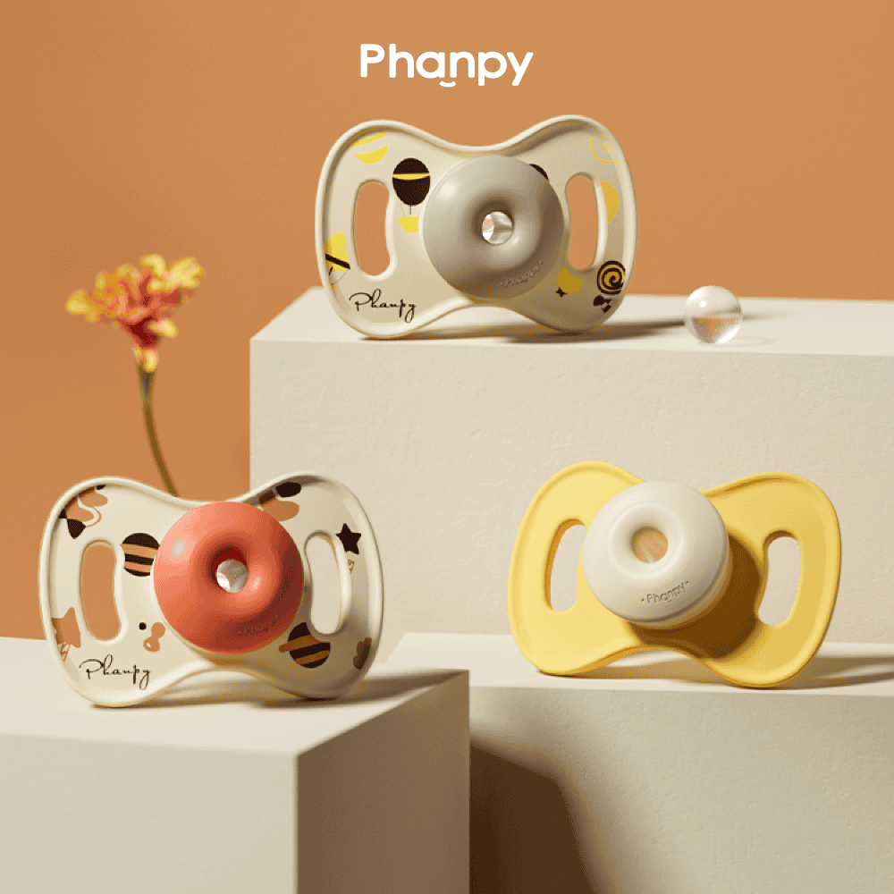 Phanpy Cute Baby Pacifier 2Pcs/Box 6 M+ Honey Pickup