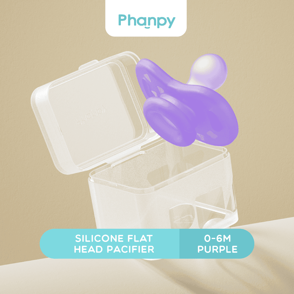 Phanpy Silicone Flat Head Pacifier 0 -6M