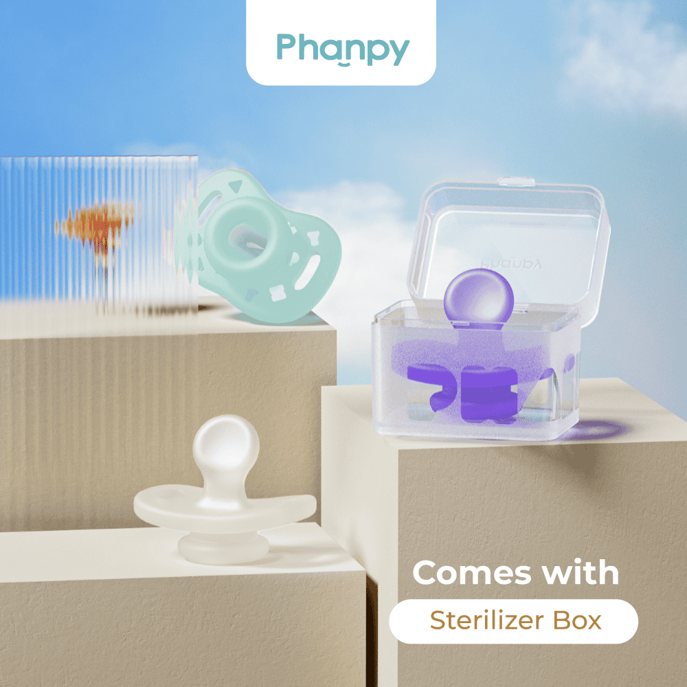 Phanpy Silicone Flat Head Pacifier 0 -6M