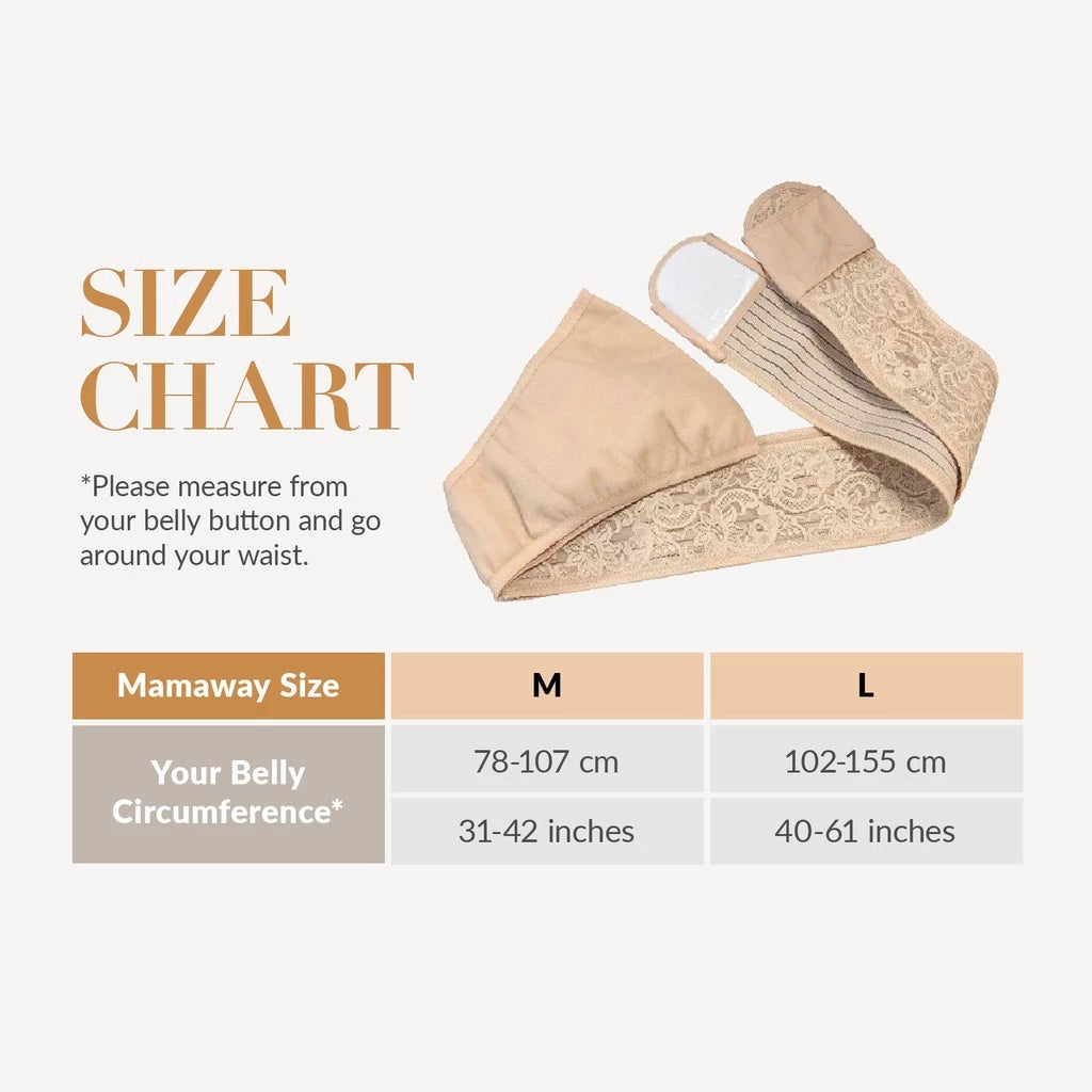 Mamaway Ergonomic Maternity Pregnancy Support Belt - Nude