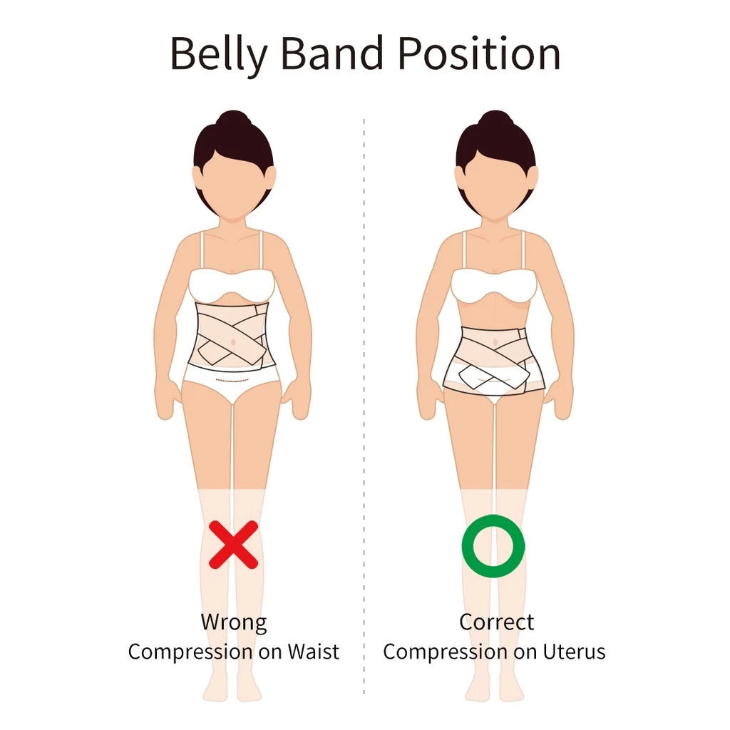 Mamaway Nano Bamboo Postnatal Recovery & Support Belly Band (Grey)