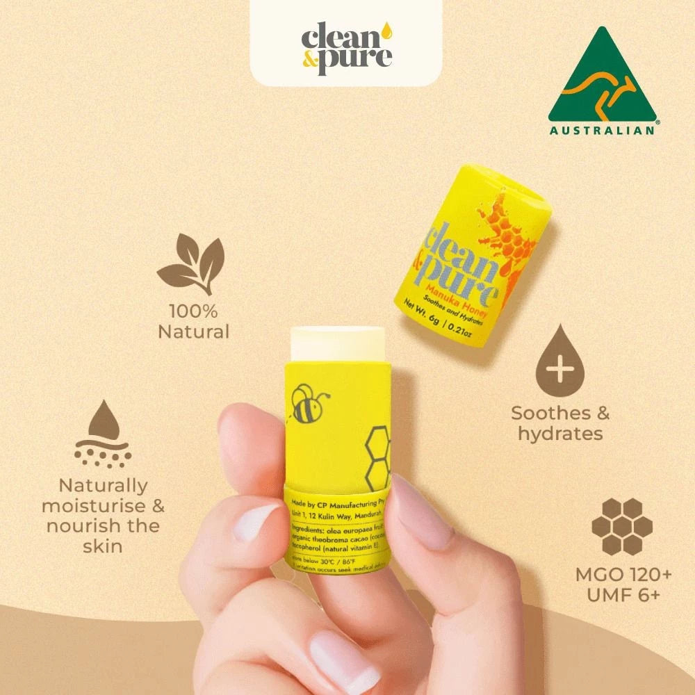 Clean & Pure Lip Balm 6g