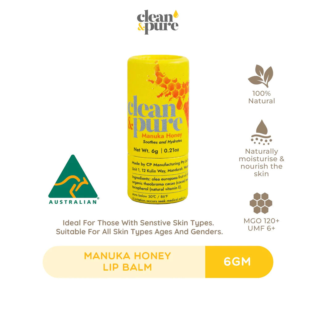 Clean & Pure Lip Balm 6g