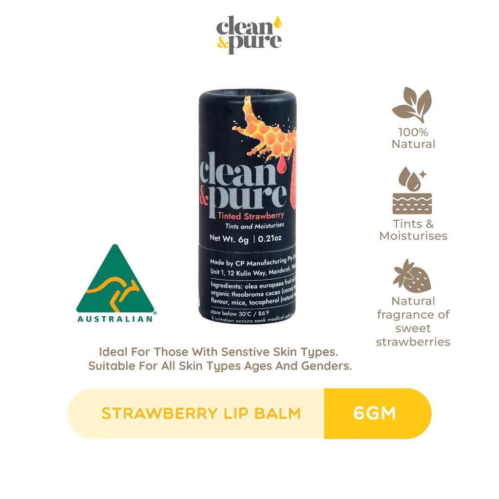 Clean & Pure Lip Balm 6g
