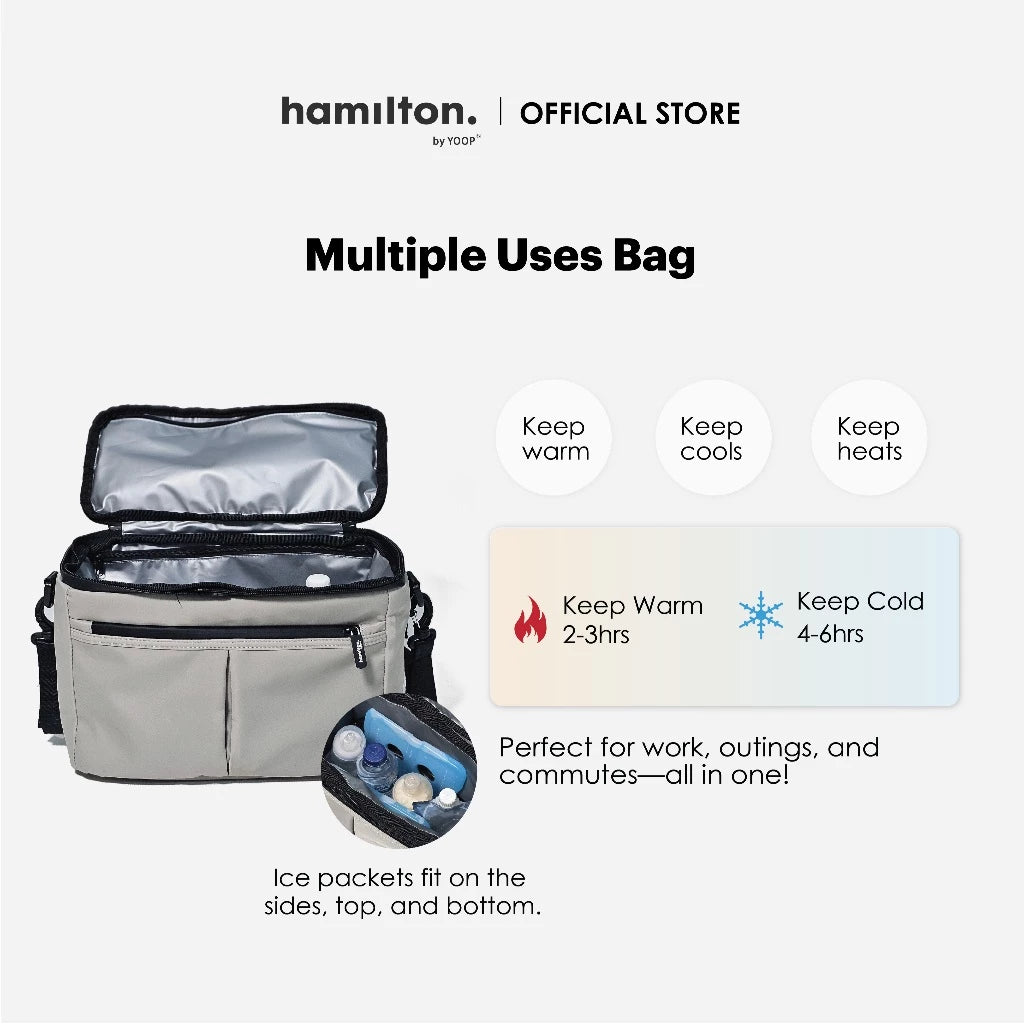 Hamilton Backpack with Detachable Cooler Bag