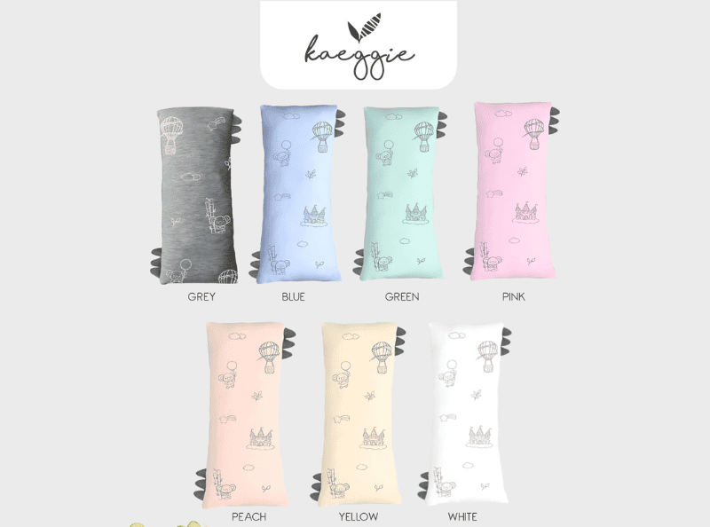 Kaggie Organic Bamboo Hugging Pillow ( S M L Xl ) - Grey