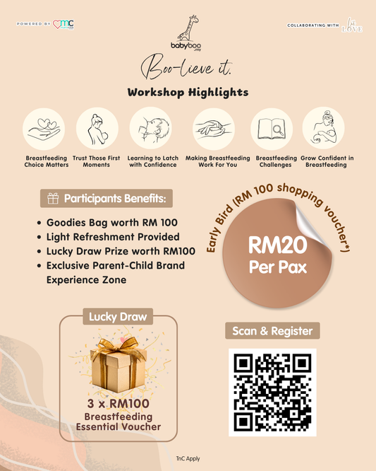 Ready to Confident Breastfeeding | Babyboo Workshop Tickets