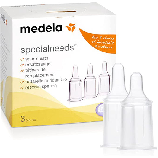 Medela Spare Teats For Special Needs Feeder (3 Pcs/Box)