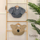 Funbies Snuggle Baby Bibs Set (Elephant + Koala)