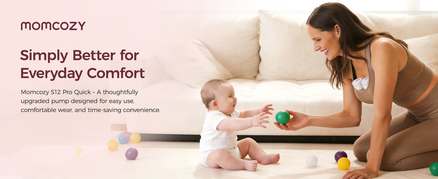 Momcozy S12 Pro Quick Portable Double Wearable Pump