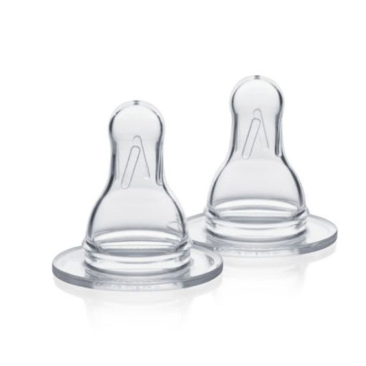 Medela Spare Teat - Size S/Size M (2 Pcs/Box)