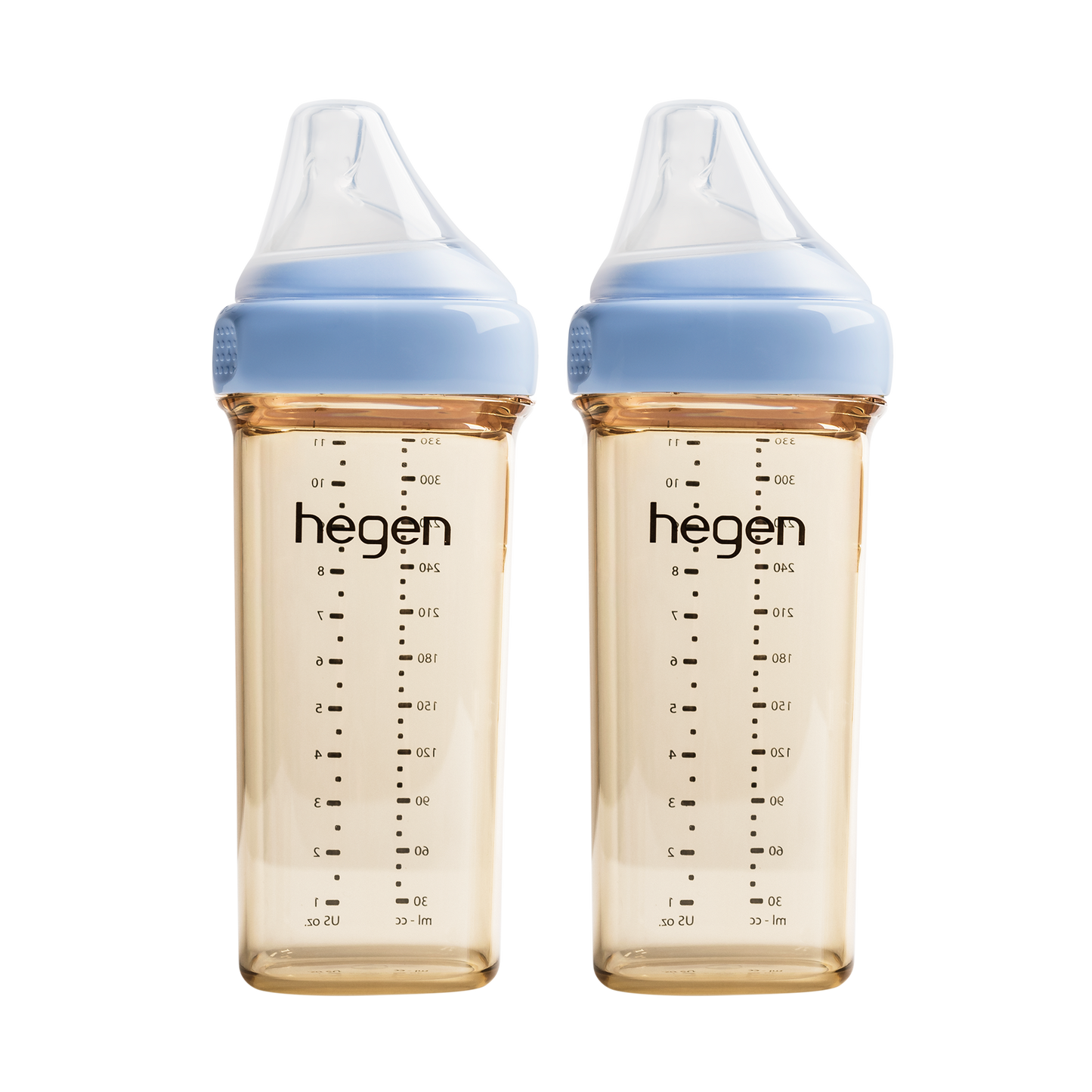 Hegen Pcto 330Ml/11Oz Ppsu Feeding Bottle ( Pink / Blue / Purple ) - 2Pcs/Pack