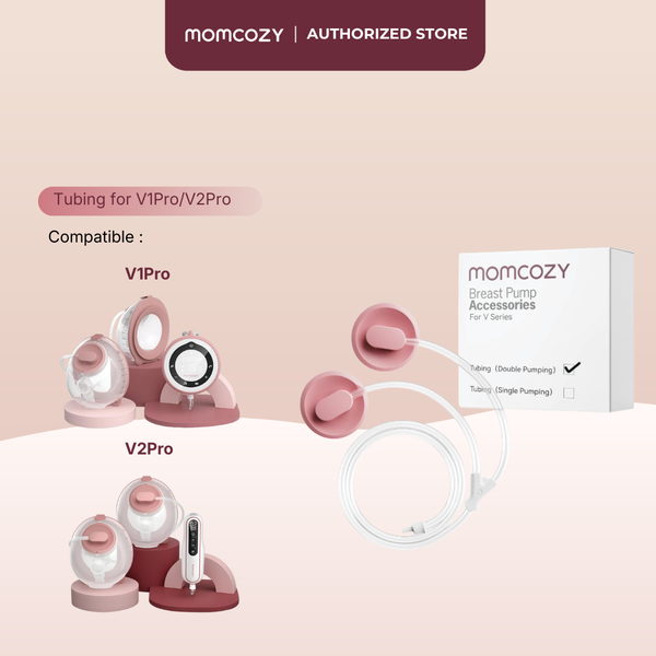 Momcozy Replacement Tubing for V1 Pro/V2 Pro - Double Pumping Only