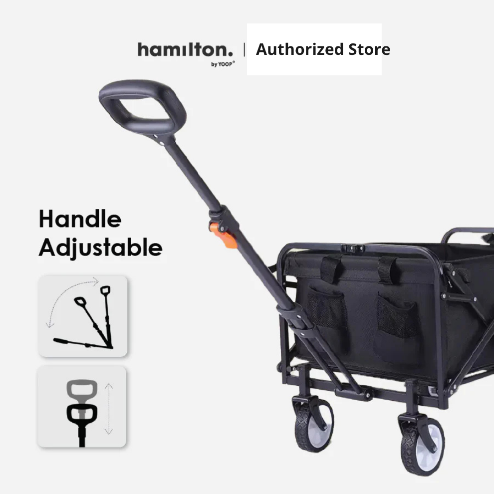 Hamilton Folding Wagon - Black