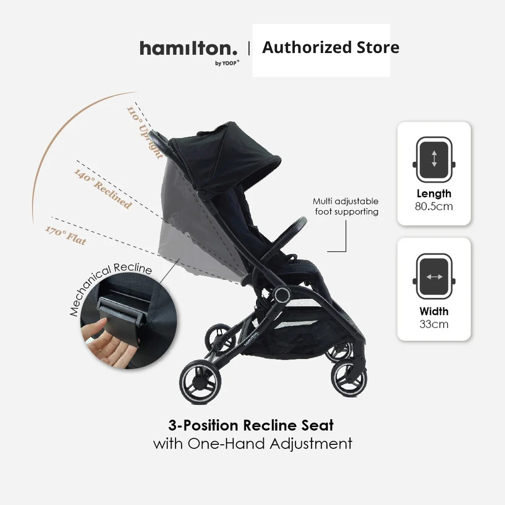 Hamilton S2 Stroller | Magicfold™