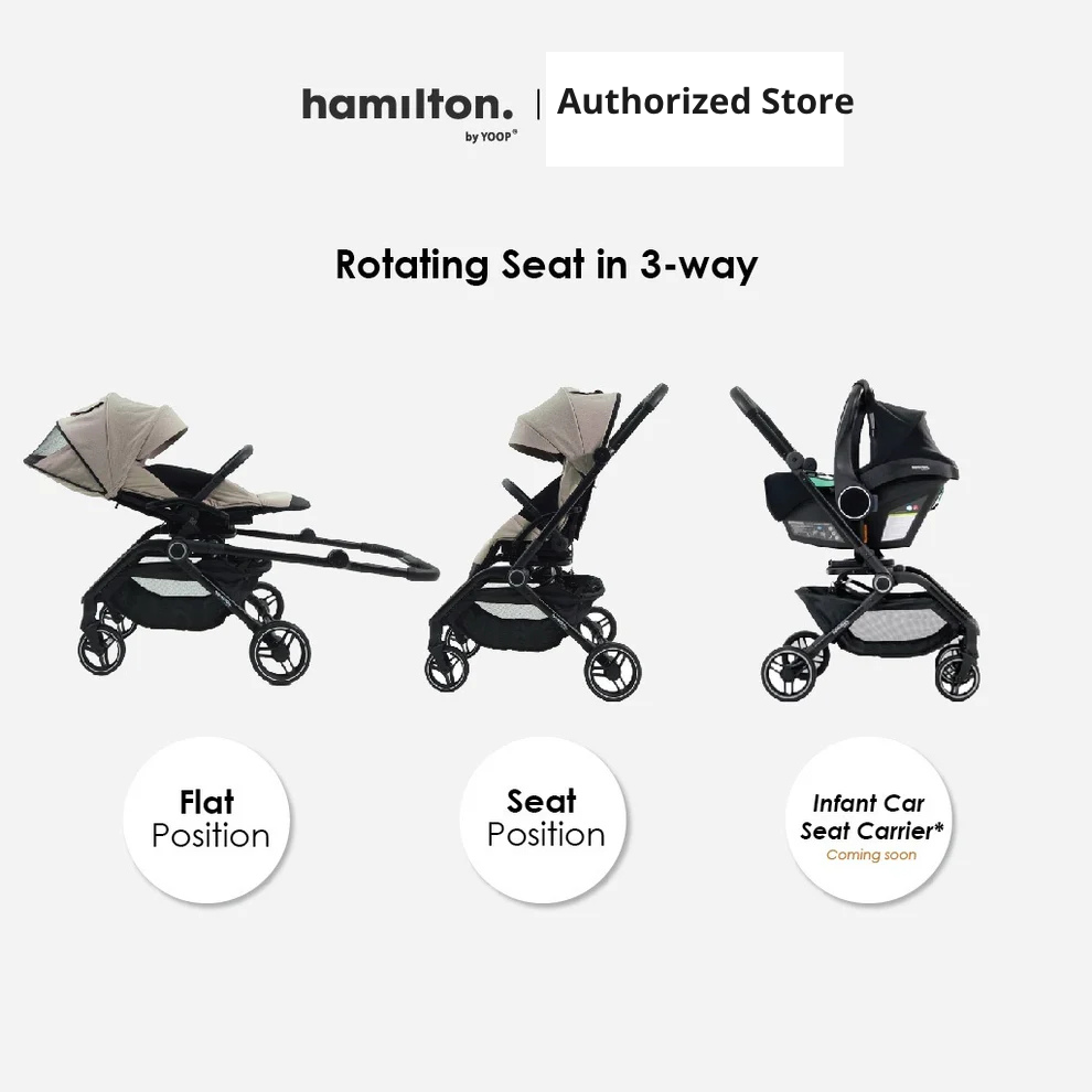 Hamilton T1 Stroller | Magicfold™