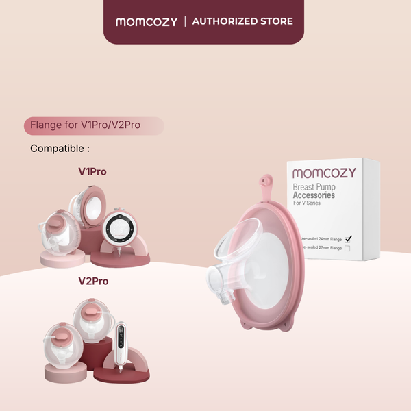 Momcozy Double-Sealed Flange 24mm for Momcozy V1 Pro/V2 Pro Breast Pump