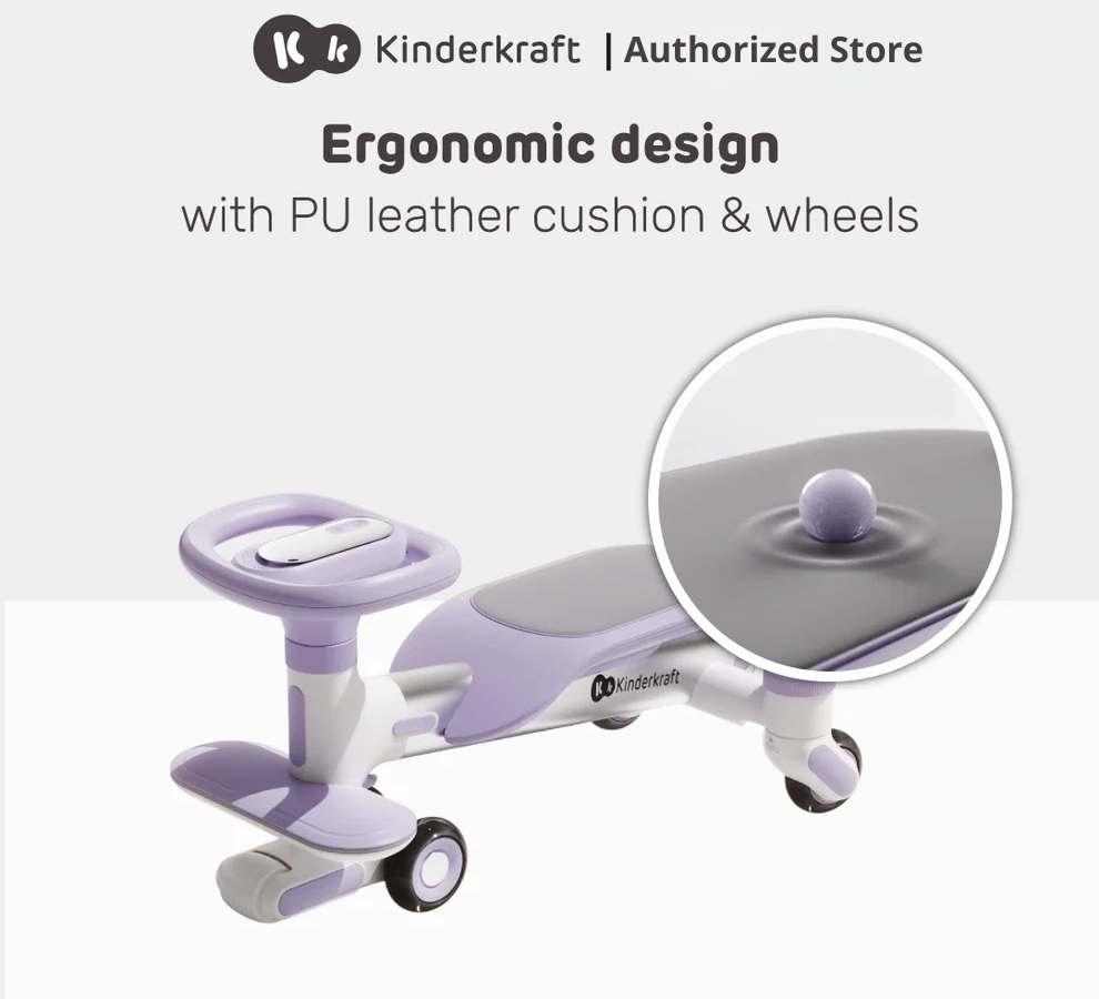 Kinderkraft N2 Baby Swing Car