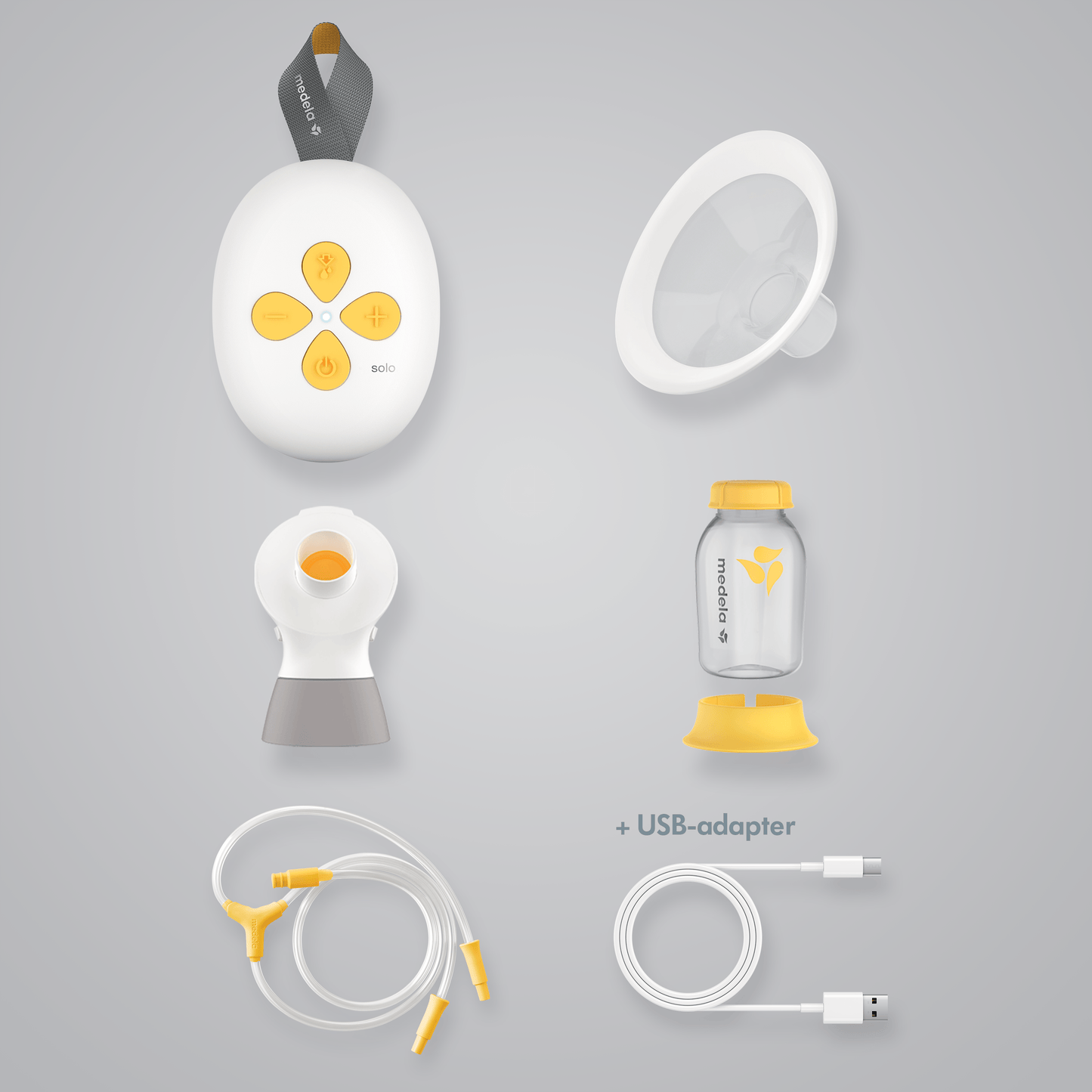 Medela Solo Single Electric Breast Pump with PersonalFit Flex Breast Shield
